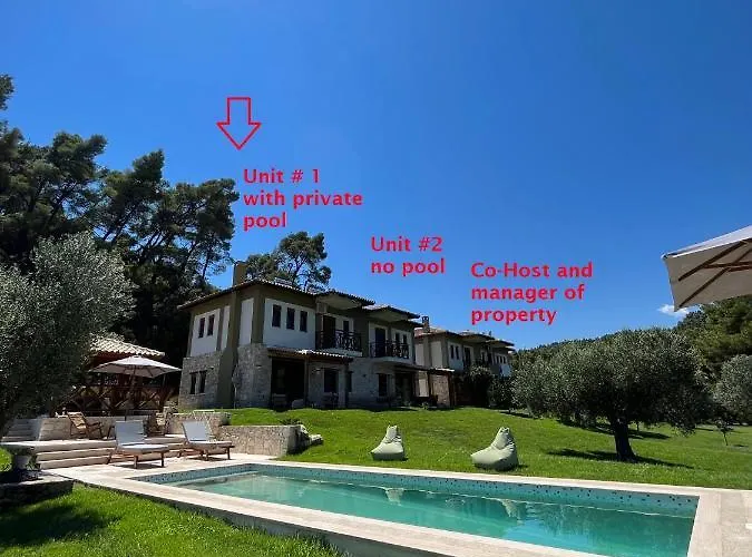 Paralia Homes Cheerful 2 Bedroom With Pool, Unit #1 *