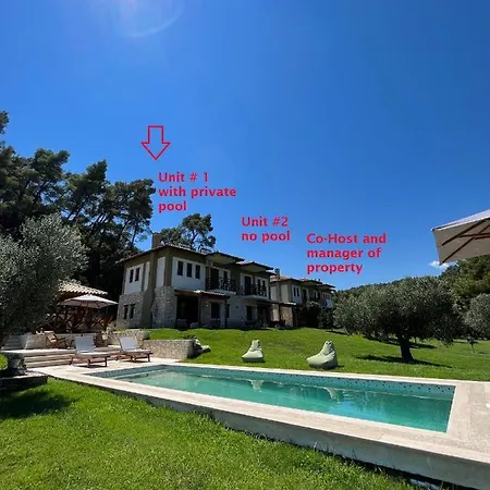 Paralia Homes Cheerful 2 Bedroom With Pool, Unit #1 *